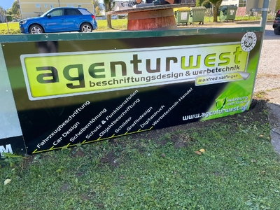 Agentur West Beschriftungsdesign